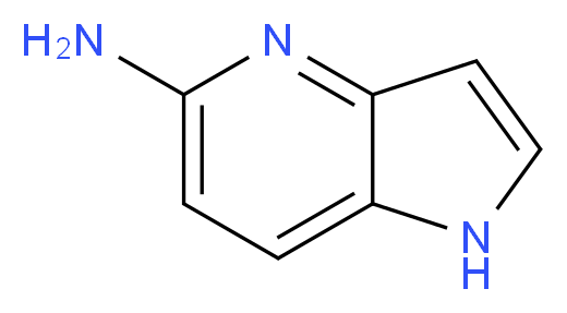 1H-Pyrrolo[3,2-b]pyridin-5-amine_分子结构_CAS_207849-66-9)