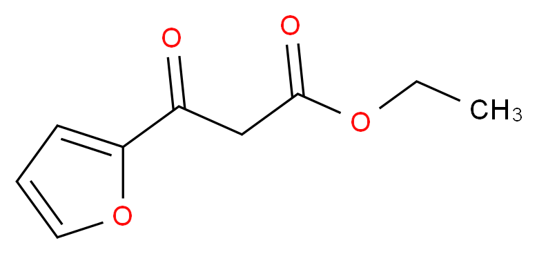 Ethyl 3-(fur-2-yl)-3-oxopropanoate_分子结构_CAS_615-09-8)