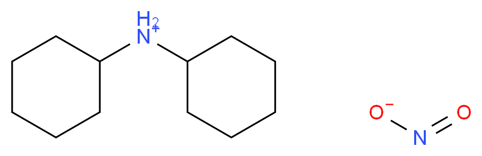 N,N-Dicyclohexylammonium nitrite_分子结构_CAS_3129-91-7)