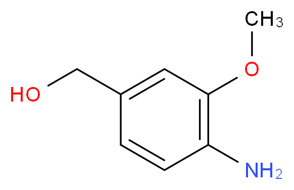 (4-AMINO-3-METHOXYPHENYL)METHANOL_分子结构_CAS_148459-54-5)