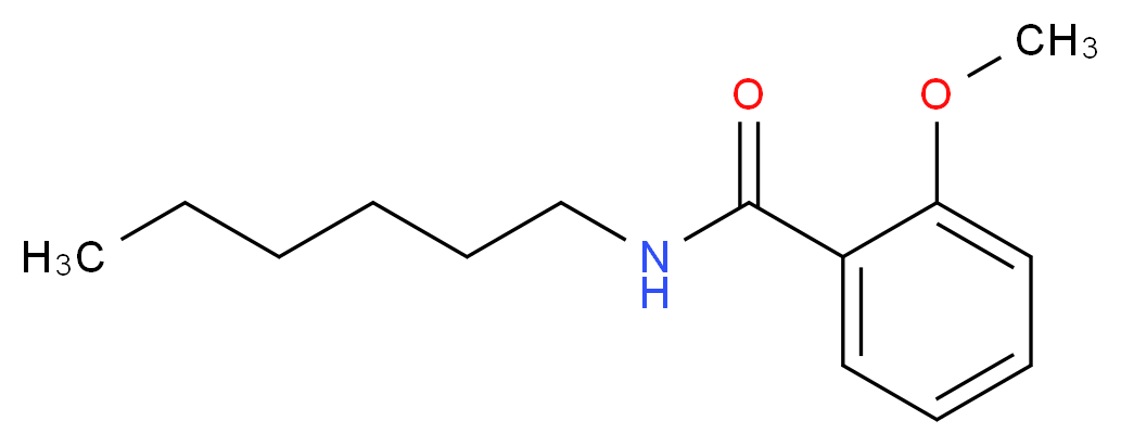 N-n-Hexyl-2-methoxybenzamide_分子结构_CAS_117116-04-8)