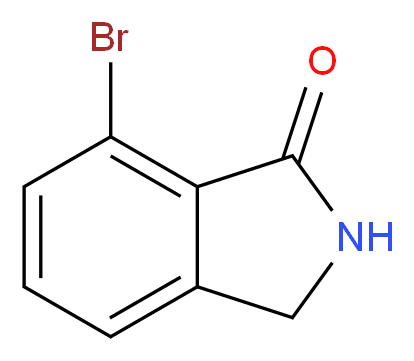 7-bromo-2,3-dihydro-1H-isoindol-1-one_分子结构_CAS_200049-46-3