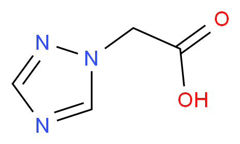 1H-1,2,4-Triazol-1-ylacetic acid_分子结构_CAS_28711-29-7)