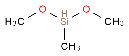Dimethoxy(methyl)silane_分子结构_CAS_16881-77-9)