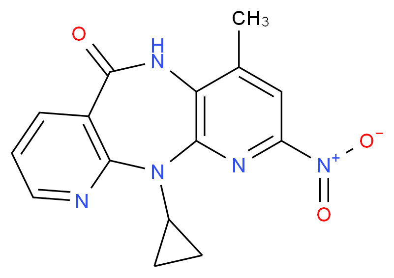 2-Nitro Nevirapine_分子结构_CAS_284686-16-4)