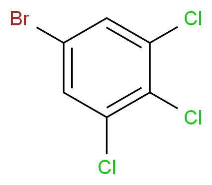 5-bromo-1,2,3-trichlorobenzene_分子结构_CAS_21928-51-8