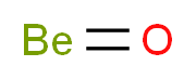 BERYLLIUM OXIDE_分子结构_CAS_1304-56-9)