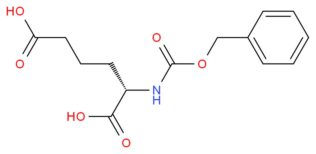 (S)-2-(((Benzyloxy)carbonyl)aMino)hexanedioic acid_分子结构_CAS_24325-14-2)