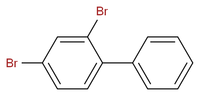 2,4-Dibromo-1,1'-biphenyl_分子结构_CAS_53592-10-2)