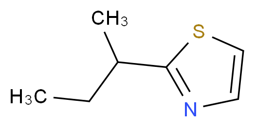 2-(Sec-butyl)thiazole_分子结构_CAS_18277-27-5)