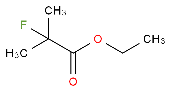 2-氟异丁酸乙酯_分子结构_CAS_55816-69-8)