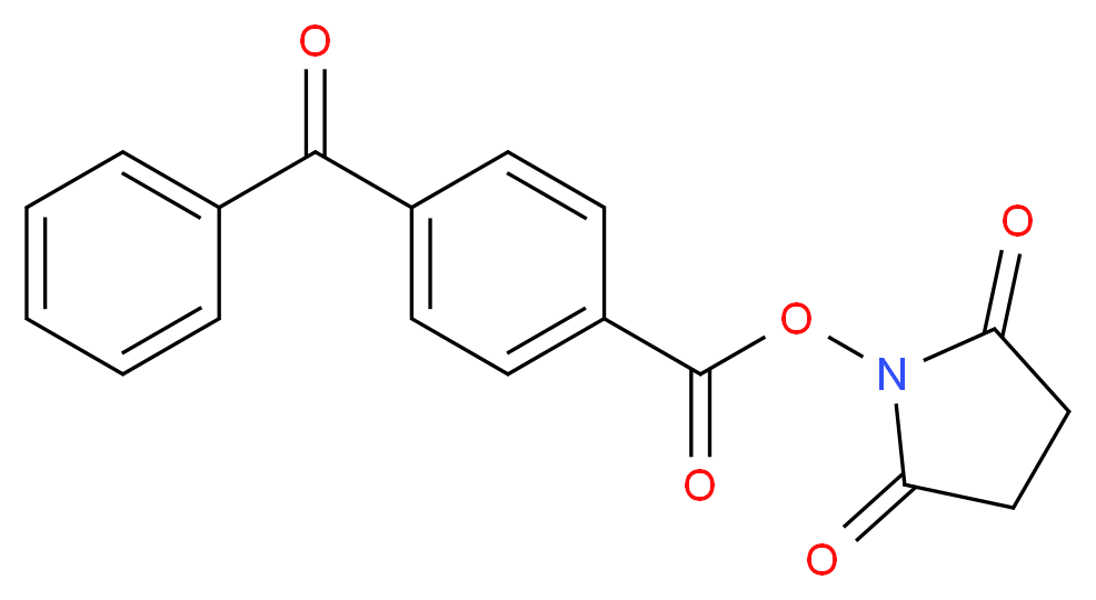 4-(N-Succinimidylcarboxy)benzophenone_分子结构_CAS_91990-88-4)