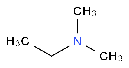 ethyldimethylamine_分子结构_CAS_598-56-1