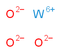 氧化钨(VI)_分子结构_CAS_1314-35-8)