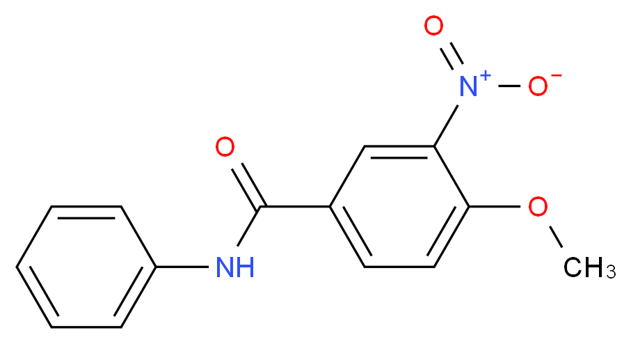 3-NITRO-4-METHOXYBENZANILIDE_分子结构_CAS_97-32-5)