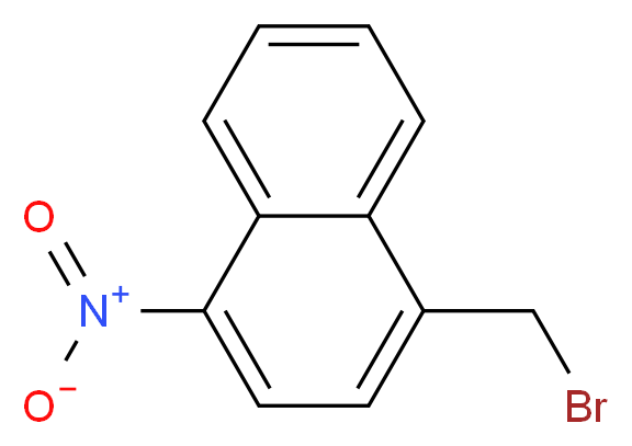 1-(bromomethyl)-4-nitronaphthalene_分子结构_CAS_16855-41-7