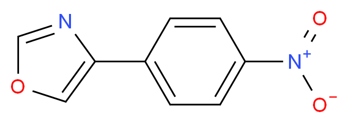 4-(4-Nitrophenyl)oxazole_分子结构_CAS_13382-61-1)