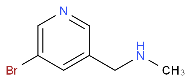 3-Bromo-5-[(methylamino)methyl]pyridine 95%_分子结构_CAS_73335-64-5)