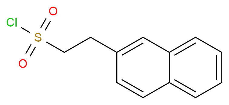 2-(2-NAPHTHYL)ETHANESULFONYL CHLORIDE_分子结构_CAS_104295-83-2)