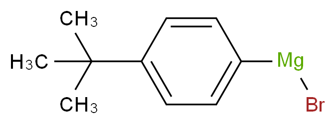 bromo(4-tert-butylphenyl)magnesium_分子结构_CAS_63488-10-8