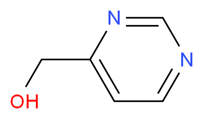 pyrimidin-4-ylmethanol_分子结构_CAS_33581-98-5