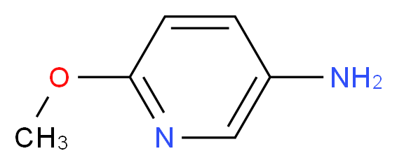 6-methoxypyridin-3-amine_分子结构_CAS_)
