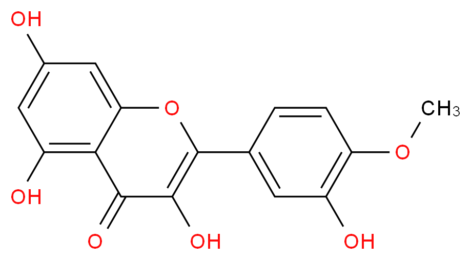 4'-O-Methyl Quercetin_分子结构_CAS_603-61-2)