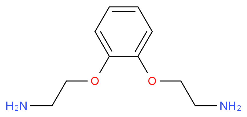 2,2'-[1,2-phenylenebis(oxy)]diethanamine_分子结构_CAS_42988-85-2)