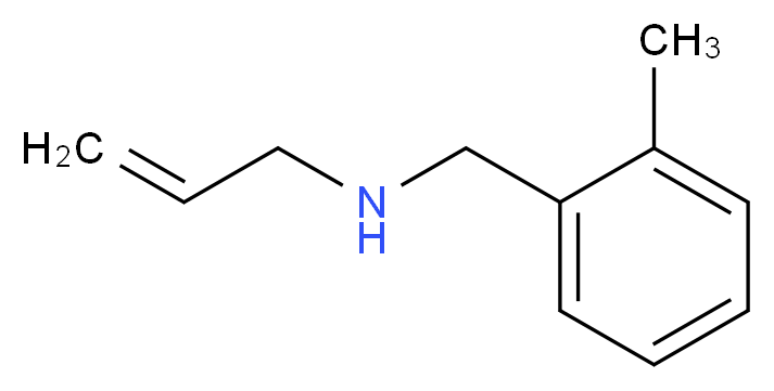 N-(2-methylbenzyl)-2-propen-1-amine_分子结构_CAS_243462-40-0)