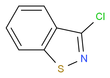3-Chloro-1,2-benzisothiazole_分子结构_CAS_7716-66-7)