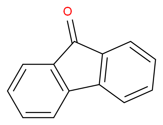 9-FLUORENONE_分子结构_CAS_486-25-9)