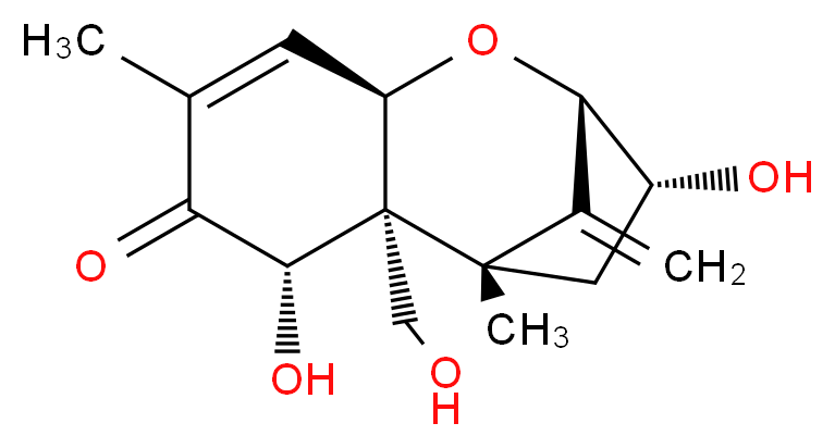 去环氧-脱氧雪腐镰刀菌烯醇 溶液_分子结构_CAS_88054-24-4)