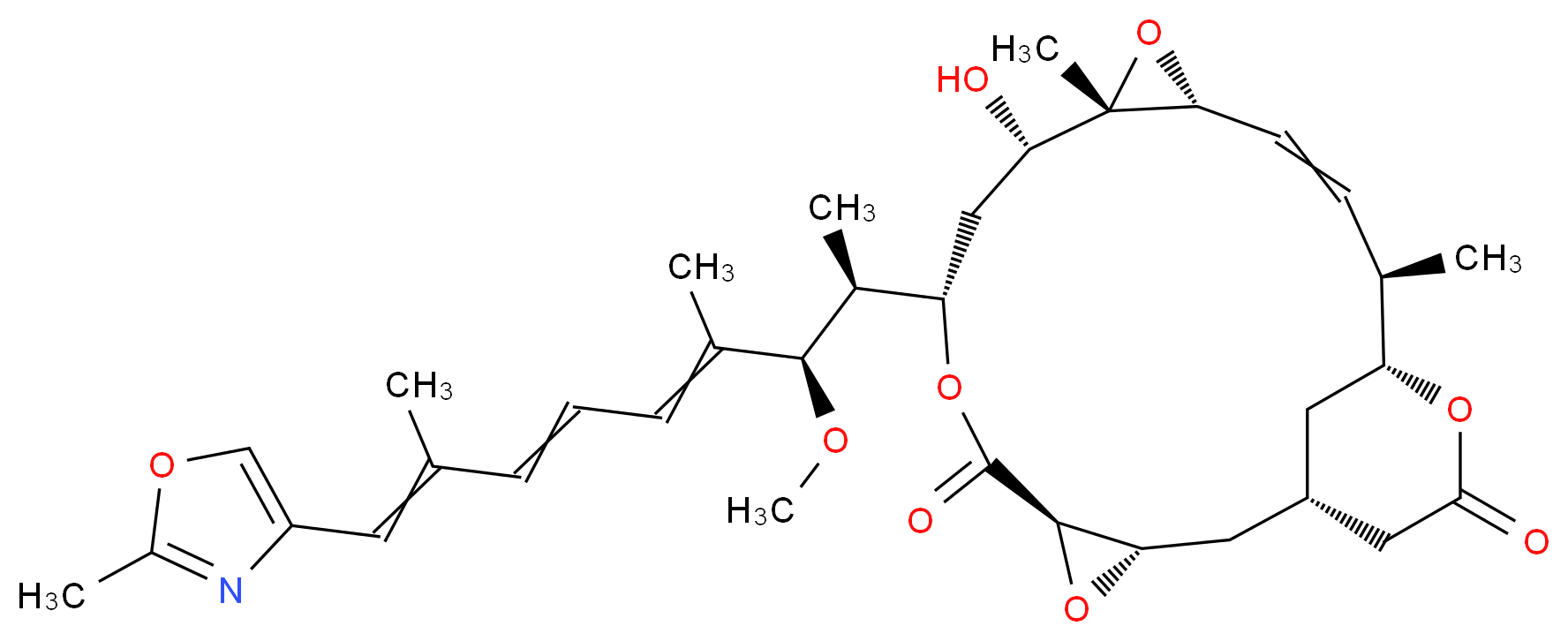 Rhizoxin from Rhizopus sp._分子结构_CAS_90996-54-6)