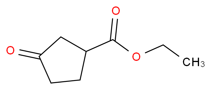 Ethyl 3-oxocyclopentanecarboxylate_分子结构_CAS_5400-79-3)