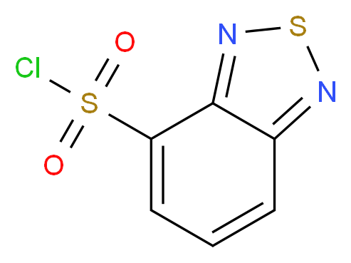 benzo[c][1,2,5]thiadiazole-4-sulfonyl chloride_分子结构_CAS_73713-79-8)