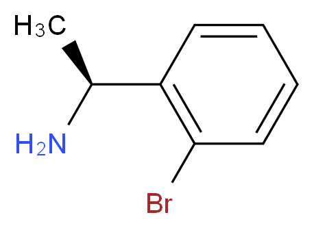 (S)-1-(2-Bromophenyl)ethanamine_分子结构_CAS_140632-12-8)