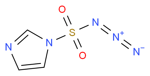 1H-imidazole-1-sulfonyl azide_分子结构_CAS_952234-37-6