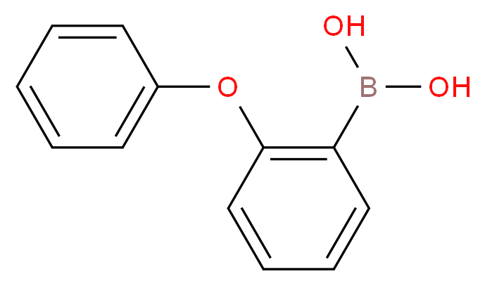 (2-phenoxyphenyl)boronic acid_分子结构_CAS_108238-09-1