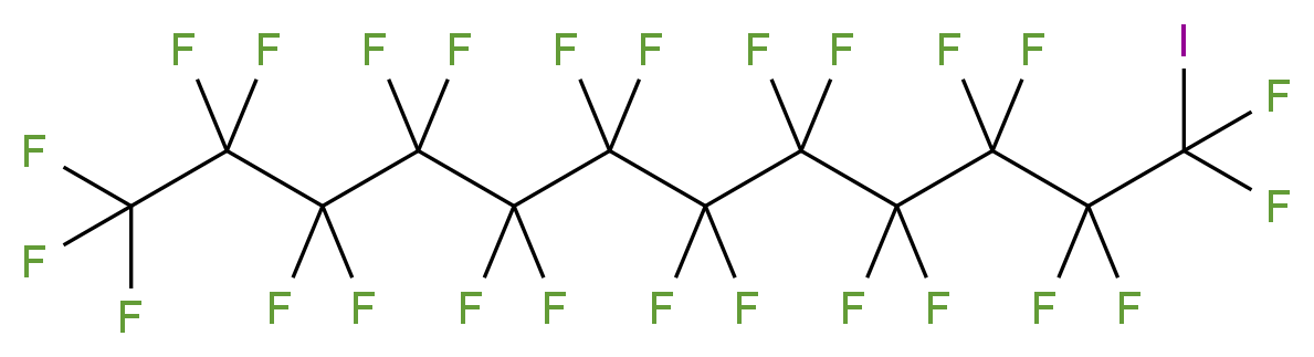 Perfluorododecyl iodide 97%_分子结构_CAS_307-60-8)