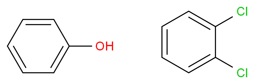 苯酚 - 1,2-二氯苯混合物_分子结构_CAS_)