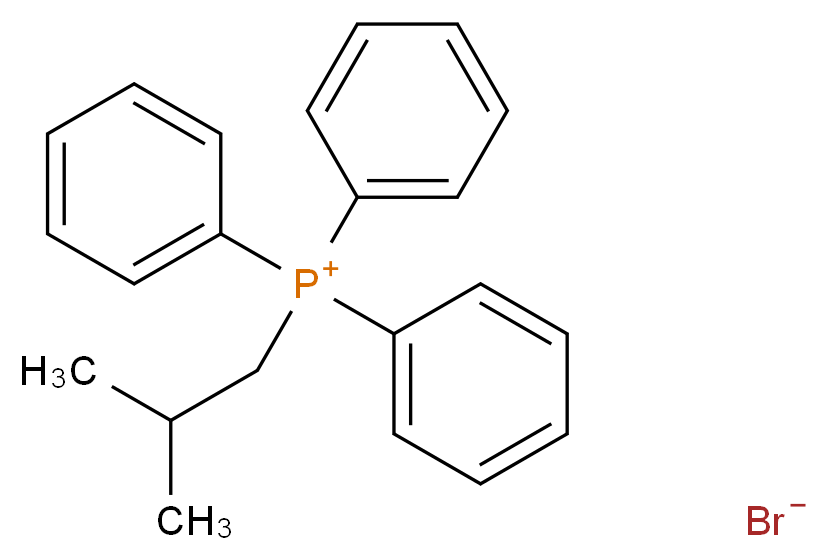 异丁基三苯基溴化膦_分子结构_CAS_22884-29-3)