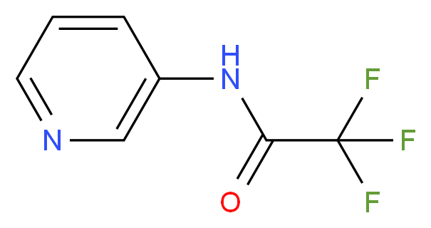 2,2,2-trifluoro-N-(pyridin-3-yl)acetamide_分子结构_CAS_14815-19-1