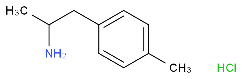 1-(4-methylphenyl)propan-2-amine hydrochloride_分子结构_CAS_41632-56-8