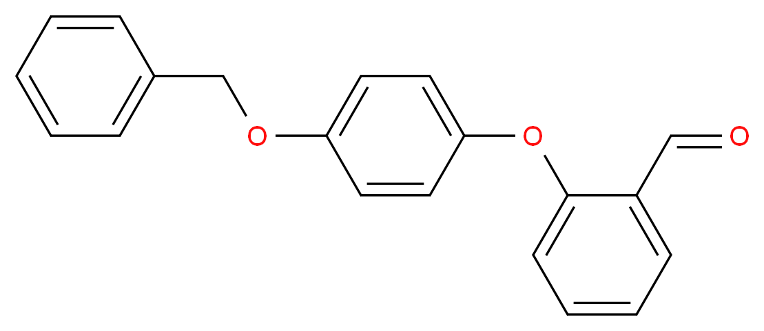 2-[4-(Benzyloxy)phenoxy]benzenecarbaldehyde_分子结构_CAS_)