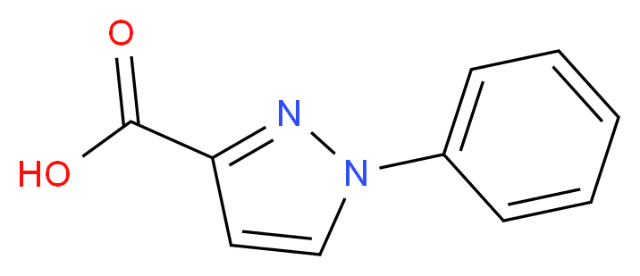 1-phenyl-1H-pyrazole-3-carboxylic acid_分子结构_CAS_4747-46-0)