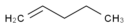 1-Pentene 98%_分子结构_CAS_109-67-1)