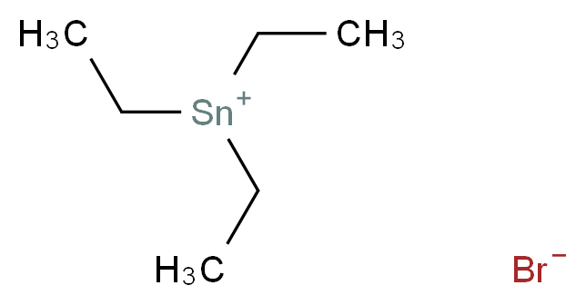 triethylstannylium bromide_分子结构_CAS_2767-54-6