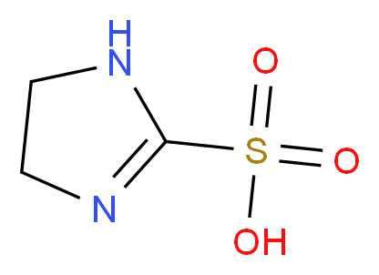 4,5-Dihydro-1H-imidazole-2-sulfonic acid_分子结构_CAS_64205-92-1)