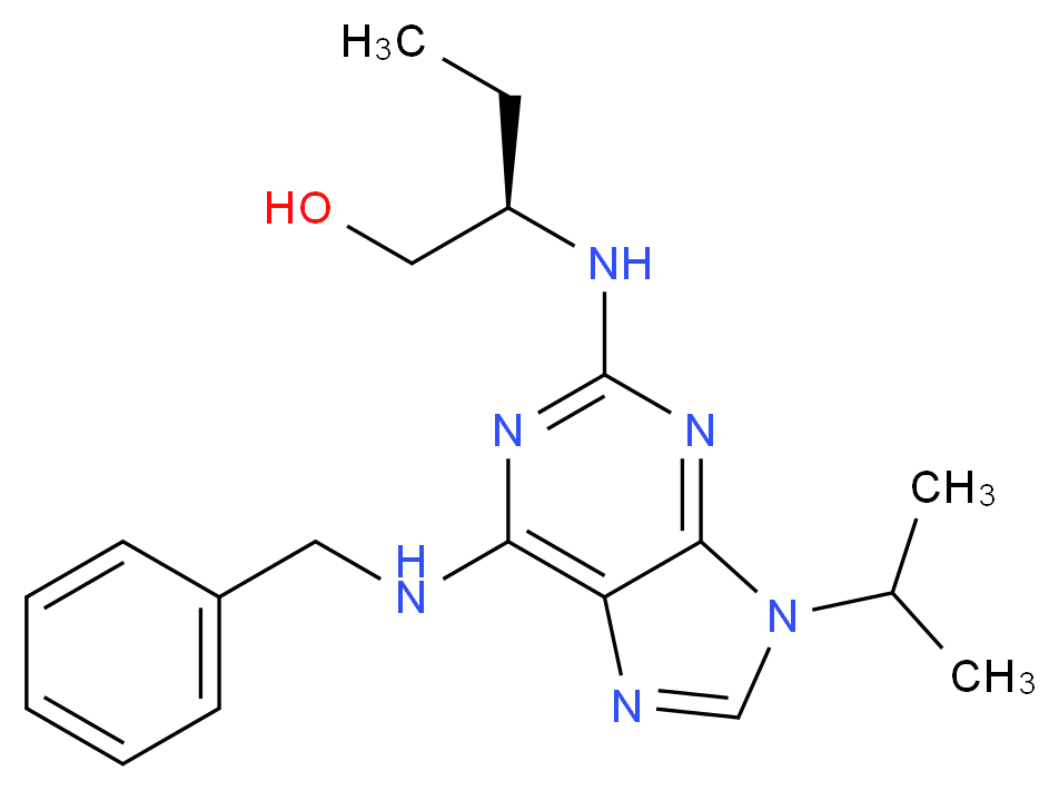 Roscovitine_分子结构_CAS_186692-46-6)