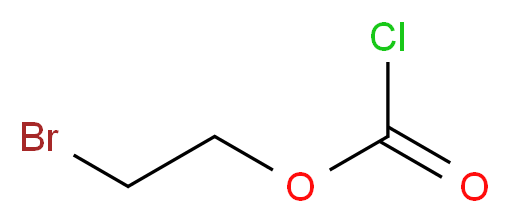 2-bromoethyl chloroformate_分子结构_CAS_4801-27-8